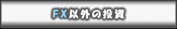 FX以外の投資
